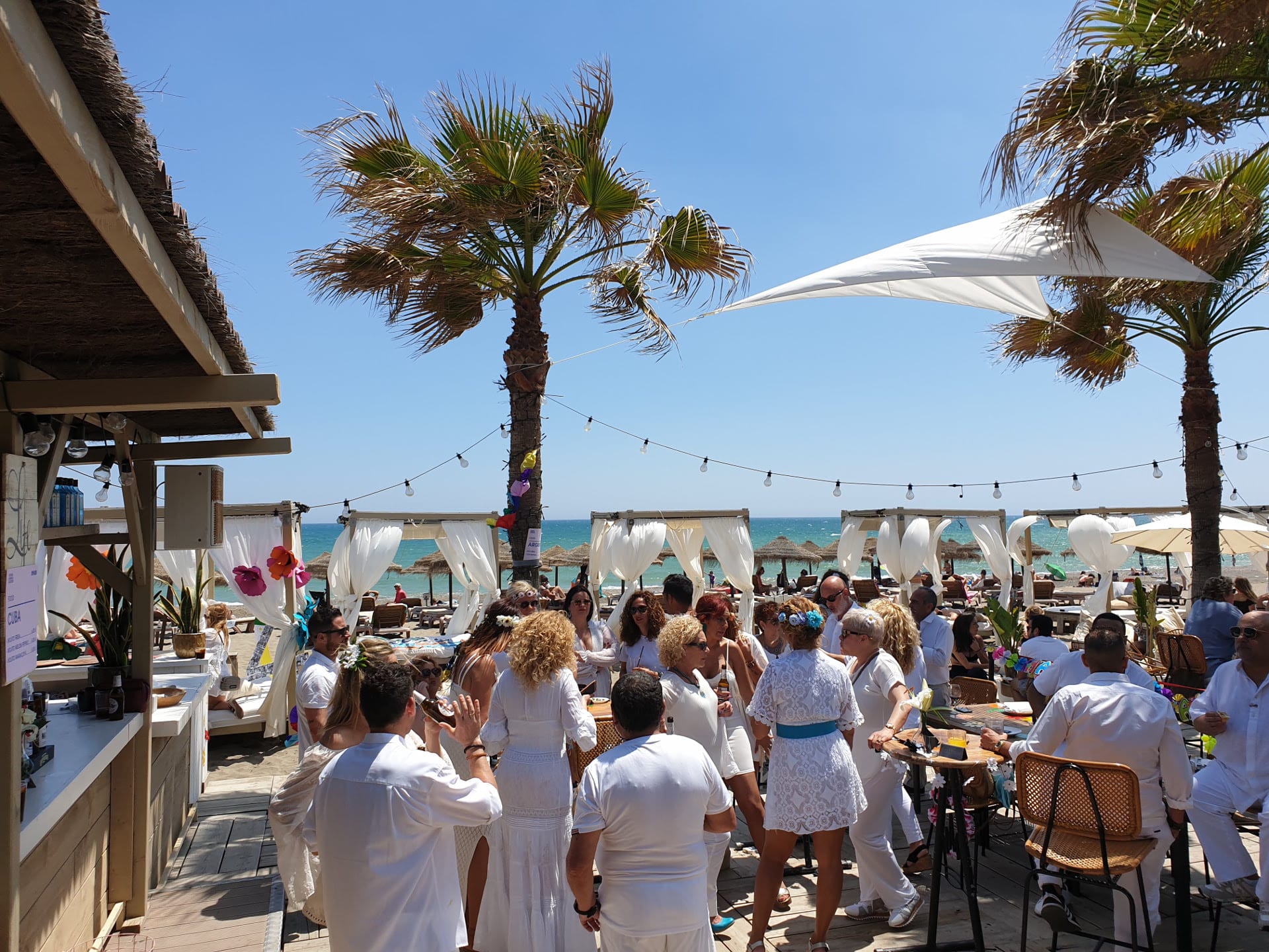Geburtstagsfeier Strand Torremolinos - Torremolinos - Strandurlaub an der Costa del Sol